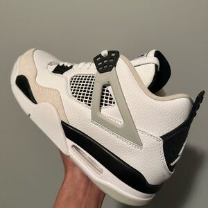 White and Black Sneakers